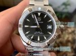 Swiss Replica Tag Heuer Aquaracer 300M Watch SS Black Dial